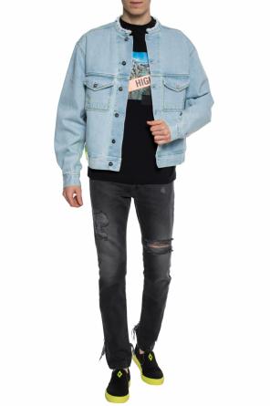 Printed denim jacket, zdjęcie 2 Printed denim jacket od Marcelo Burlon